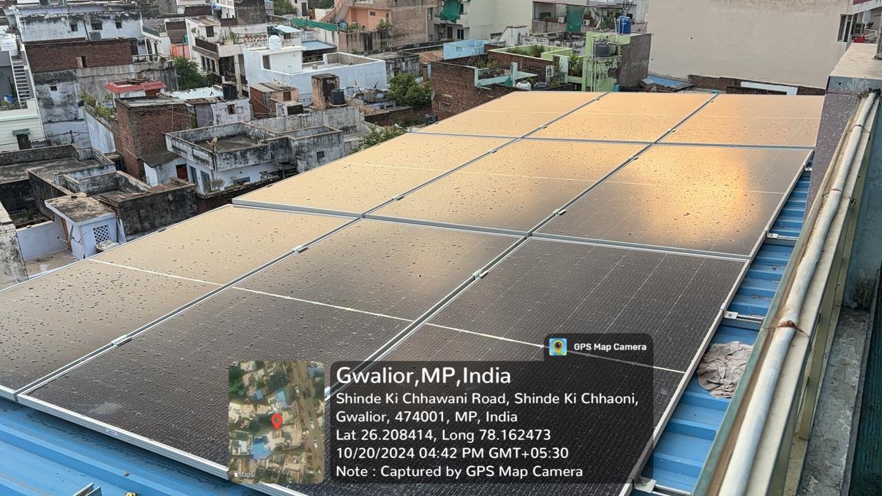 Solar Power Plant in Gwalior